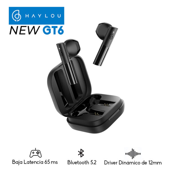 Audífonos Haylou GT6 Bluetooth 5.2 - Imagen 4